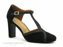 Top 10 ? Femme The Divine Factory QL4006 Noir - Escarpin Talon - Bride Salome ?