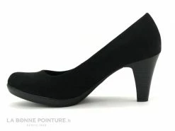 Promo ? Femme Marco Tozzi 2-22411-26 Black - Velours - Escarpin Talon Haut ? -Mustang Shop unnamed file 1139