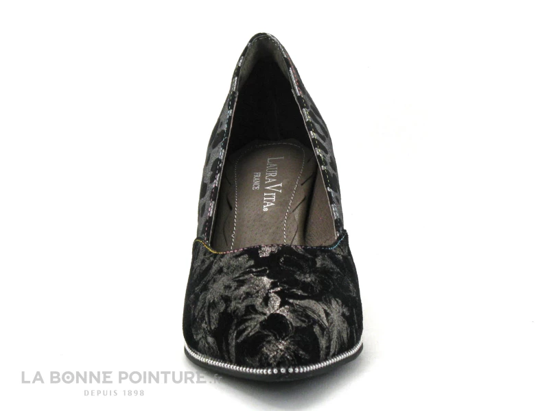 Bon marché ? Femme Laura Vita HOCIO 16 Escarpin Noir Metal ? 2 Bon marché ? Femme Laura Vita HOCIO 16 Escarpin Noir Metal ? – Image 2