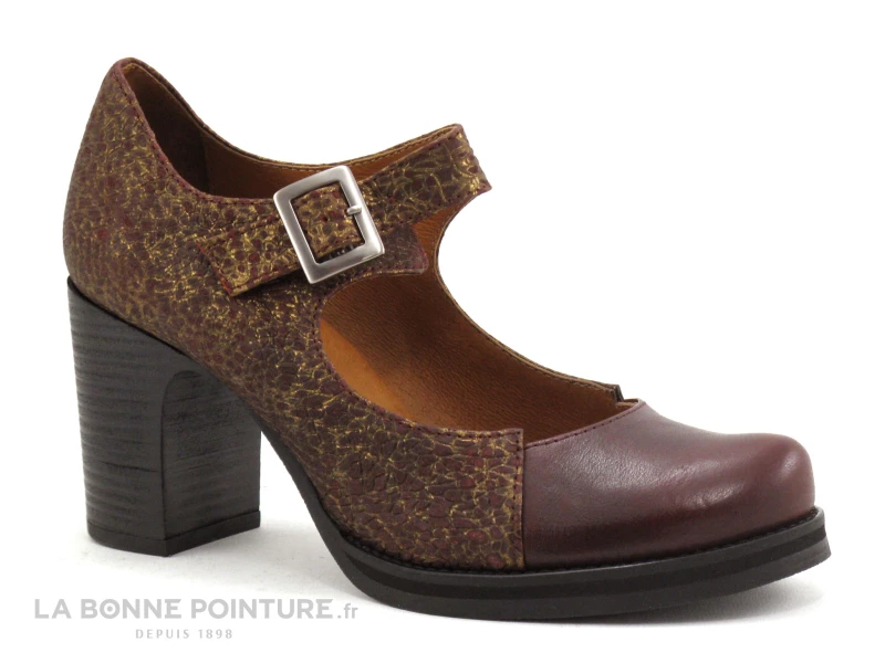 Budget ⌛ Libre Comme L'air Femme Libre Comme L Air YUKO Paprika Garance - Escarpin Bride ⌛ 5 Budget ⌛ Libre Comme L'air Femme Libre Comme L Air YUKO Paprika Garance - Escarpin Bride ⌛ – Image 5