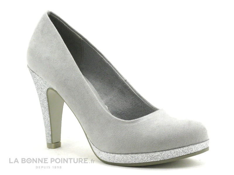 Bon marché ? Femme Marco Tozzi 2-22441-30 Grey - Escarpin Gris Talon Haut ? 1 Bon marché ? Femme Marco Tozzi 2-22441-30 Grey - Escarpin Gris Talon Haut ?