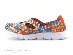 Meilleure affaire ? Moran's Morans KUBOKA Orange Turquoise - Basket Elastique Femme ❤️ -Mustang Shop unnamed file 123