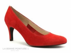 Top 10 ✔️ Femme CATY KIVALA Gapa 60 - Velours Rouge - Escarpin Talon Haut ?