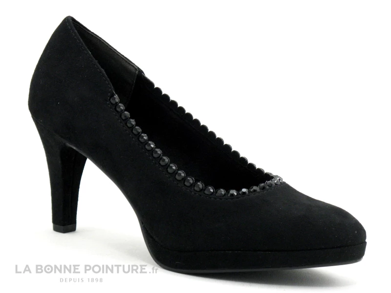 Bon marché ? Femme Marco Tozzi 2-22409-21 Black - Perles Noires Pourtour - Escarpin ? 1 Bon marché ? Femme Marco Tozzi 2-22409-21 Black - Perles Noires Pourtour - Escarpin ?