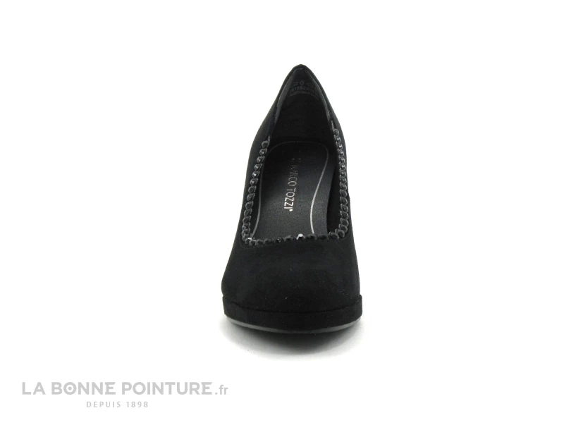 Bon marché ? Femme Marco Tozzi 2-22409-21 Black - Perles Noires Pourtour - Escarpin ? 2 Bon marché ? Femme Marco Tozzi 2-22409-21 Black - Perles Noires Pourtour - Escarpin ? – Image 2