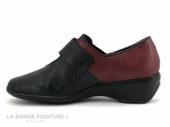 Les meilleures critiques de ? Femme Rieker 47161-00 - Escarpin Avec Bride Velcro - Noir Et Bordeaux ? -Mustang Shop unnamed file 1375