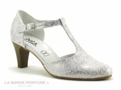 Coupon ? Inéa Femme INEA Guss Blanc - Escarpin Bride Salome ?