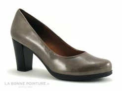 Acheter ? Femme Karston Air LOSTI Verni Metal Taupe - Escarpin Talon Haut ⌛