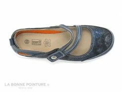 Tout neuf ? Sweet R MUT Marine Fleur - Ballerine Velcro Femme ? -Mustang Shop unnamed file 1775