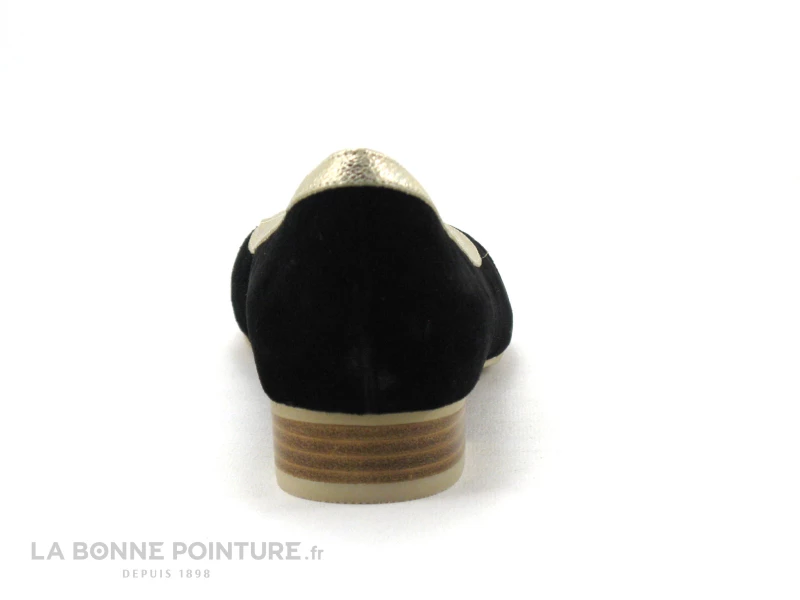 Vente flash ? Femme Fugitive FUMEE LPIJN11 Velours Noir - Or - Ballerine ? 4 Vente flash ? Femme Fugitive FUMEE LPIJN11 Velours Noir - Or - Ballerine ? – Image 4