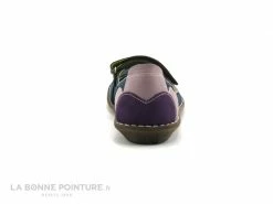 Promo ? Femme Jungla 4096 Bleu Rose Violet - Ballerine Velcro ❤️ -Mustang Shop unnamed file 1808