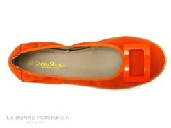Grosses soldes ? Femme Dees ? Shoes MEDONI Orange - Rectangle Dessus - Ballerine ? -Mustang Shop unnamed file 1821