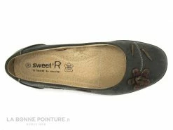 Bon marché ? Femme Sweet R CAMOMI Taupe - Ballerine Marron Avec Fleurs ? -Mustang Shop unnamed file 1831