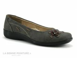 Bon marché ? Femme Sweet R CAMOMI Taupe - Ballerine Marron Avec Fleurs ? -Mustang Shop unnamed file 1833
