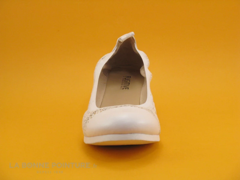 Le moins cher ? Femme Fugitive FAST Blanc - Ballerine Compensee ⭐ 2 Le moins cher ? Femme Fugitive FAST Blanc - Ballerine Compensee ⭐ – Image 2