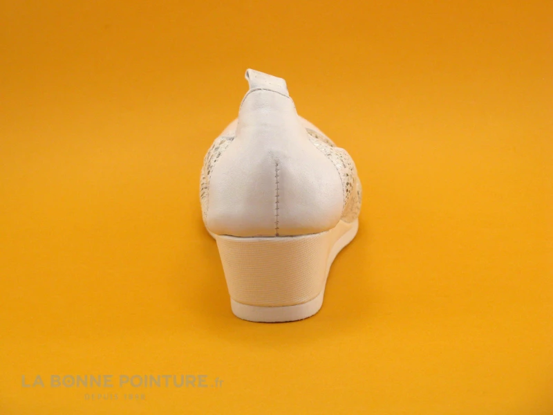 Le moins cher ? Femme Fugitive FAST Blanc - Ballerine Compensee ⭐ 4 Le moins cher ? Femme Fugitive FAST Blanc - Ballerine Compensee ⭐ – Image 4