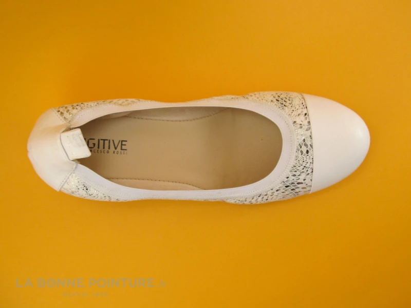 Le moins cher ? Femme Fugitive FAST Blanc - Ballerine Compensee ⭐ 6 Le moins cher ? Femme Fugitive FAST Blanc - Ballerine Compensee ⭐ – Image 6