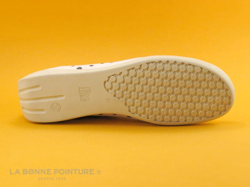 Coupon ? Alce ? Shoes 9235 - Blanc Noir - Femme Chapeau - Ballerine ? 7 Coupon ? Alce ? Shoes 9235 - Blanc Noir - Femme Chapeau - Ballerine ? – Image 7