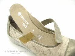 Bon marché ? Femme Remonte R7627-93 - Ballerine Beige Et Fleurie Avec Bride Velcro ? -Mustang Shop unnamed file 1937