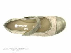 Bon marché ? Femme Remonte R7627-93 - Ballerine Beige Et Fleurie Avec Bride Velcro ? -Mustang Shop unnamed file 1938