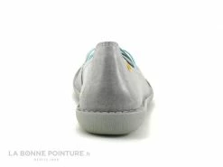 Promo ? Jungla 4751 - Ballerine Grise Femme - Elastiques Bleus ? -Mustang Shop unnamed file 1943