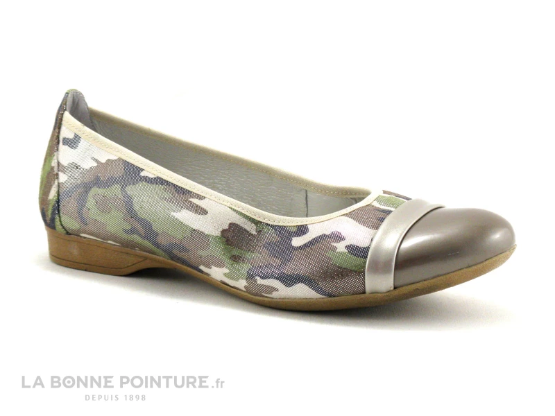 Le moins cher ? Inéa Femme INEA Isabeau Camouflage Kaki Marron - Ballerine ? 5 Le moins cher ? Inéa Femme INEA Isabeau Camouflage Kaki Marron - Ballerine ? – Image 5