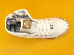De gros ? Mustang ? Shoes Mustang 1099-502 Blanc - Basket Montante Femme ? -Mustang Shop unnamed file 2367