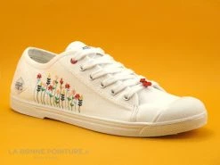 Meilleure vente ? Femme Le Temps Des Cerises Basic 02 FLOWERY - Basket Toile Fleurs ❤️ -Mustang Shop unnamed file 2380