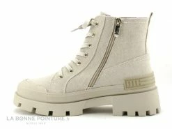 Bon marché ? Marco Tozzi 2-25221-28 Sand - ? Boots Femme Toile Beige Lacet Et Zip ? -Mustang Shop unnamed file 2403