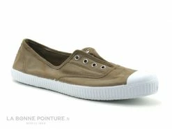 Grosses soldes ? Junior Cienta 70997-46 Beige - Basket Sans Lacet - Toile Beige ?