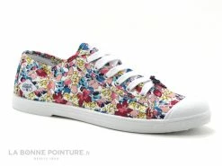 Budget ? Femme Le Temps Des Cerises Basic 02 DAHLIA - Basket Fleurs Multicolores ?