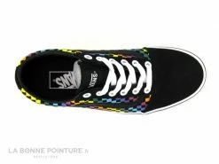 Meilleur prix ? Junior Vans WARD Rainbow Mini Check Noir - Basket Toile ? 12 Meilleur prix ? Junior Vans WARD Rainbow Mini Check Noir - Basket Toile ? -Mustang Shop unnamed file 2432