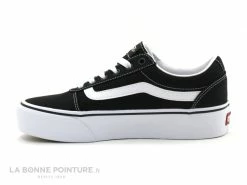 Sortie ? Femme Vans WARD PLATFORM Black White - VN0A3TLC1871 - Basket Plateforme ✨ -Mustang Shop unnamed file 2478