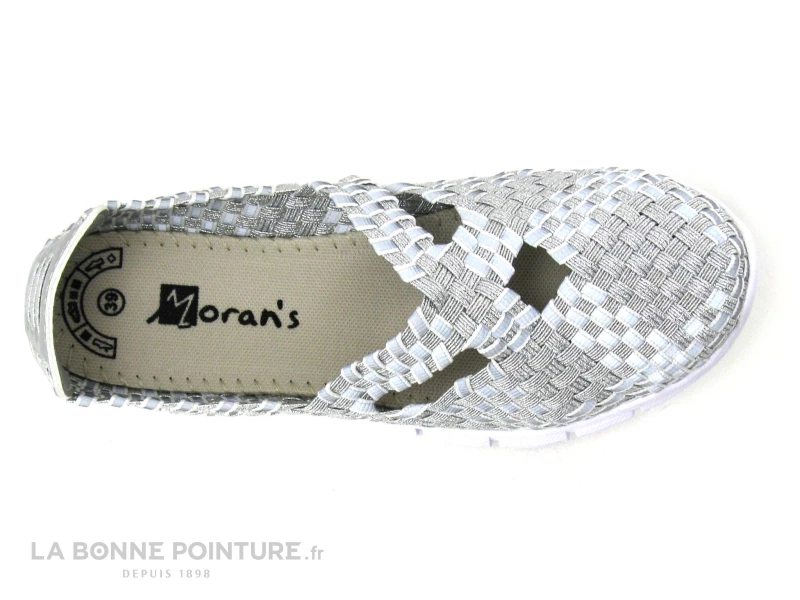 Budget ? Moran's Morans KADOUR Argent - Basket Elastique Femme ❤️ 3 Budget ? Moran's Morans KADOUR Argent - Basket Elastique Femme ❤️ – Image 3