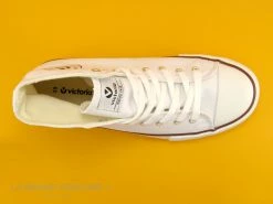 Le moins cher ? Junior Victoria 06500 Blanc - Tennis Montante Toile Femme ? -Mustang Shop unnamed file 2587