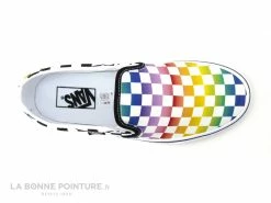 Acheter ? Junior Vans ASHER Rainbow Check - Basket Damier Noir Multi ❤️ -Mustang Shop unnamed file 2629