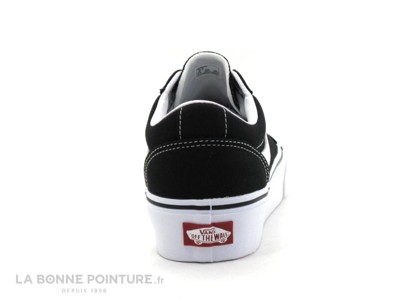 Le moins cher ⭐ Junior Vans WARD PLATFORM Black White - VN0A3TLC1871 - Basket Plateforme ? 4 Le moins cher ⭐ Junior Vans WARD PLATFORM Black White - VN0A3TLC1871 - Basket Plateforme ? – Image 4