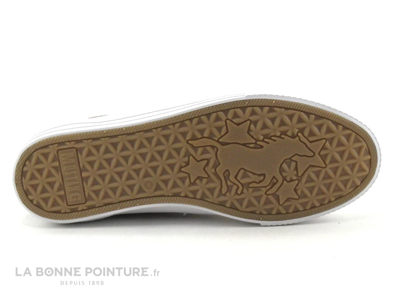 Remise ✨ Mustang ? Shoes Mustang 1420-302-22 Gris Clair - Fleuri - Basket Mode Femme ? 7 Remise ✨ Mustang ? Shoes Mustang 1420-302-22 Gris Clair - Fleuri - Basket Mode Femme ? – Image 7