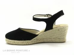 Le moins cher ✨ Femme Ludiher 1020 Negro - Espadrille Compensee Noire - Bout Ferme ? -Mustang Shop unnamed file 2723