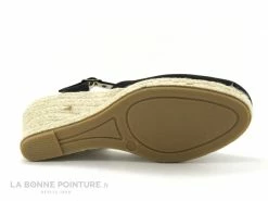 Le moins cher ✨ Femme Ludiher 1020 Negro - Espadrille Compensee Noire - Bout Ferme ? -Mustang Shop unnamed file 2725