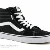 Nouveau ? Junior Vans FILMORE Hi - Suede Canvas - Basket Montante Noire ? -Mustang Shop unnamed file 2819
