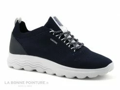 Budget ? Geox SPHERICA - D15NUA - Navy - Basket Ville Femme Bleu Marine ?