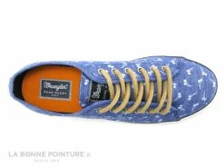 Top 10 ? Femme Wrangler STARRY 100 Blue - Palmiers - Basket Toile ? -Mustang Shop unnamed file 2912