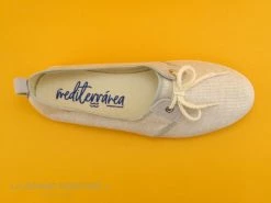 Meilleure affaire ✔️ CM Mediterranéa Femme CM Mediterranea - 81336000 Monaco A45 - Chaussure Toile Platine ⌛ -Mustang Shop unnamed file 3083