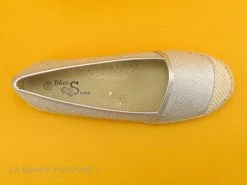 Budget ? Femme Dees ? Shoes 62700T - Argent - Espadrille Brillante ✔️ -Mustang Shop unnamed file 3087