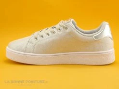 Remise ? Junior Kappa SAN REMO - White Grey Silver - 304ME60 - ? Sneakers Fille ? -Mustang Shop unnamed file 3105