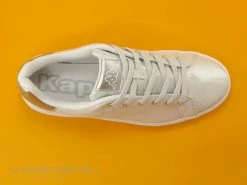 Remise ? Junior Kappa SAN REMO - White Grey Silver - 304ME60 - ? Sneakers Fille ? -Mustang Shop unnamed file 3108
