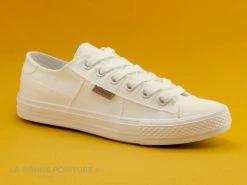 Vente flash ? Dockers 40TH201 790 500 Blanc - Tennis Toile Femme ?