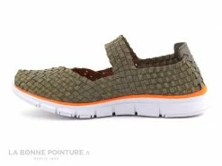 Meilleure affaire ? Moran's Femme Morans KIDOU Bronze - Ballerine Sport Tige Elastique ❤️ -Mustang Shop unnamed file 312