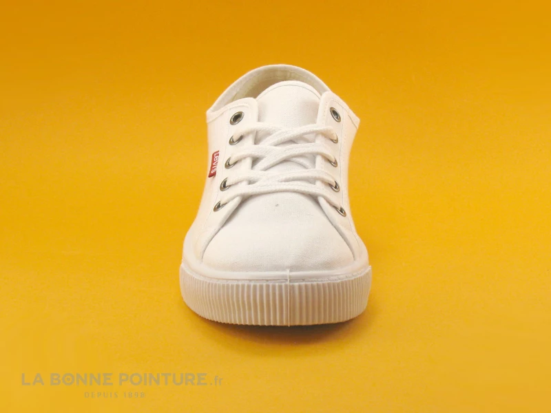 Vente flash ? Levi's Femme Levis MALIBU BEACH Brilliant White - Basket Toile Blanche ? 2 Vente flash ? Levi's Femme Levis MALIBU BEACH Brilliant White - Basket Toile Blanche ? – Image 2